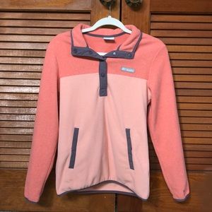 Columbia’s half snap fleece pullover